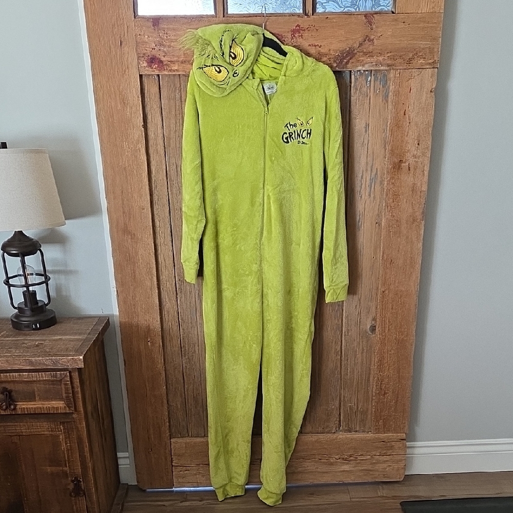 The Grinch Green One Piece Pyjamas
